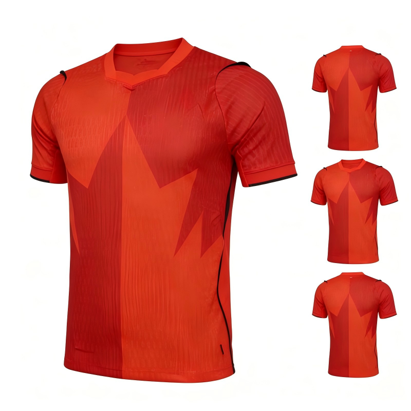 Canada National Team Football Jersey Men Soccer Training Sportswear
