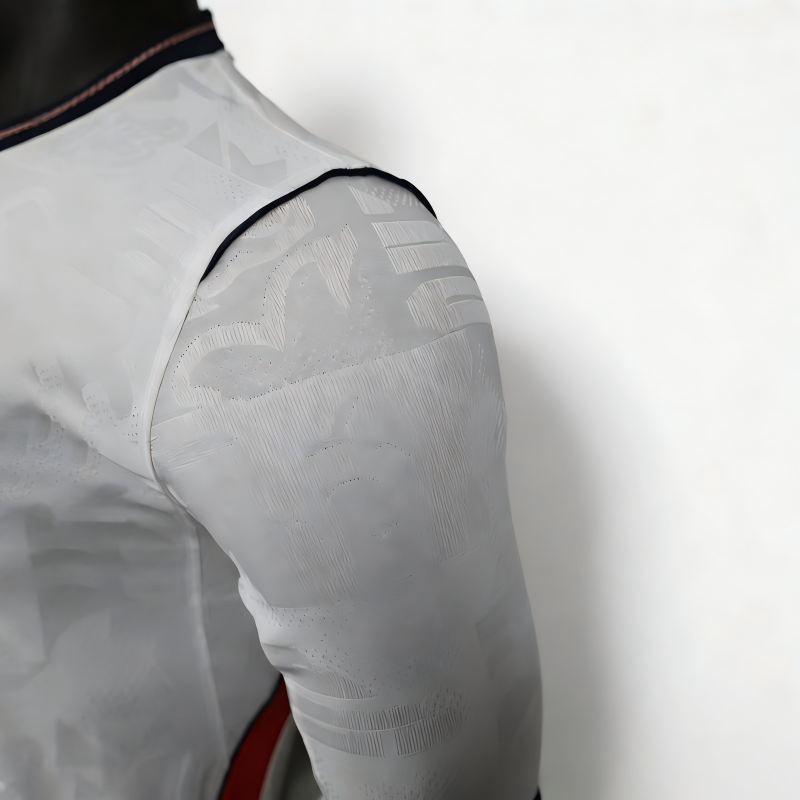New Season England Home Long Sleeve Jersey Men Football Sportswear