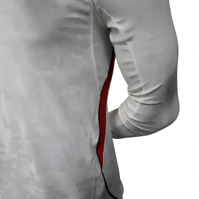 New Season England Home Long Sleeve Jersey Men Football Sportswear