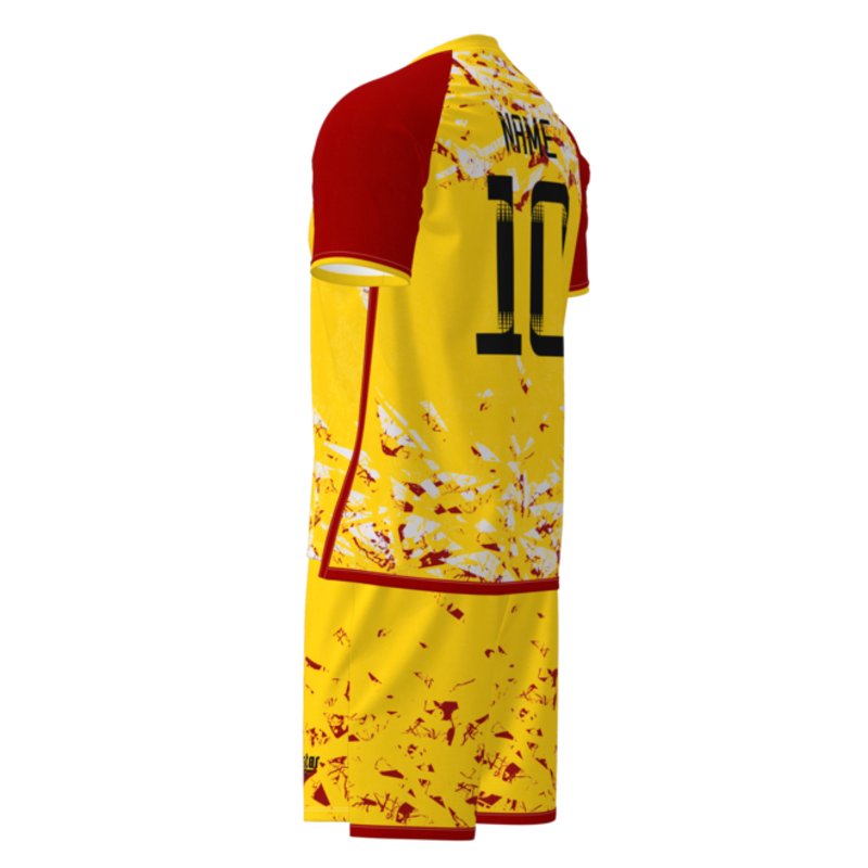 Mens Sports Wear Retro Soccer Jersey Set
