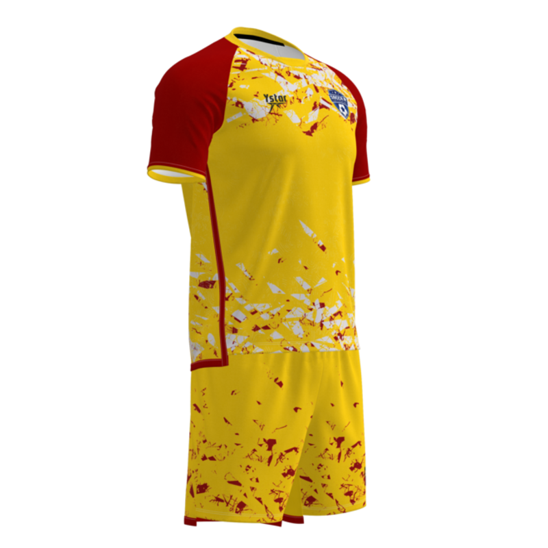 Mens Sports Wear Retro Soccer Jersey Set