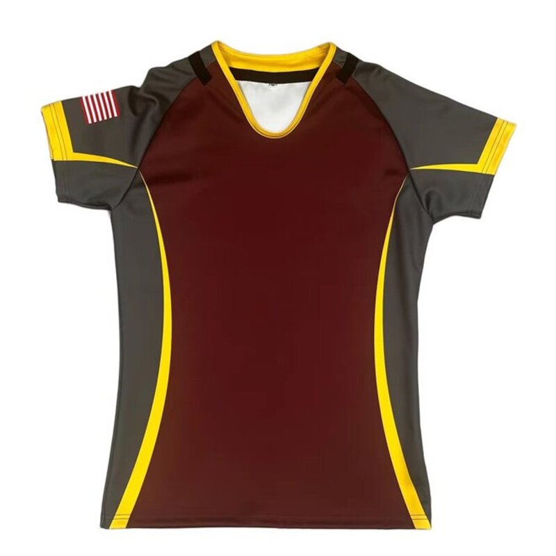 Retro Printing Sublimation Rugby Jersey