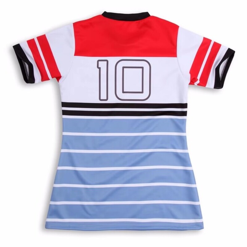 Retro Printing Sublimation Rugby Jersey