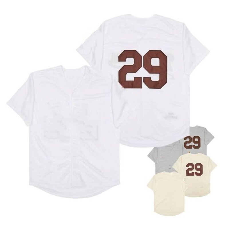 Embroidery Stitched Quick Dry Retro Baseball Jersey