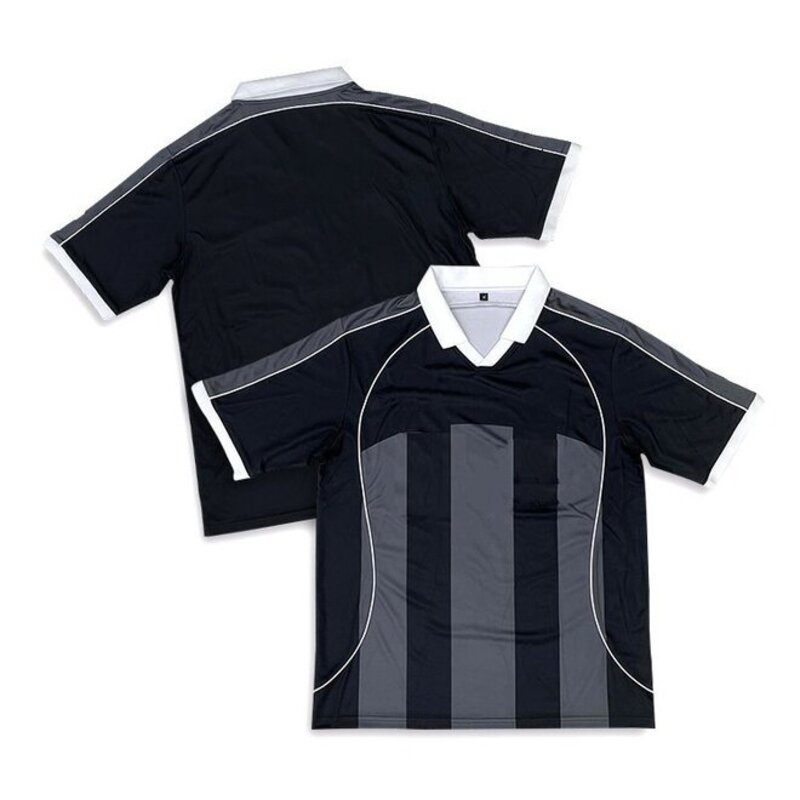 Retro Crop Top Boxy Fit Football Jersey