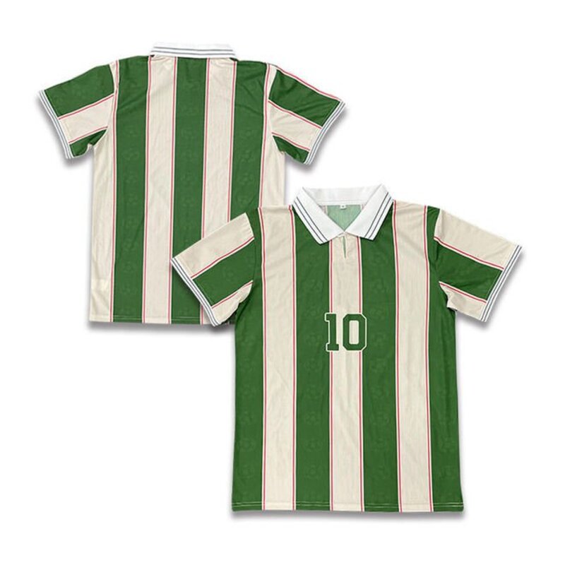 Retro Stripe Sublimated Mens Football Jersey