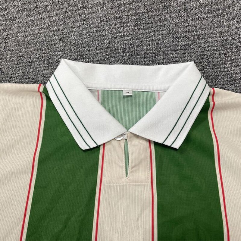 Retro Stripe Sublimated Mens Football Jersey