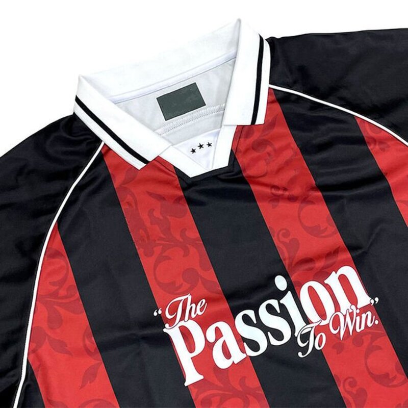 Customized Classic Retro Striped Soccer Jersey