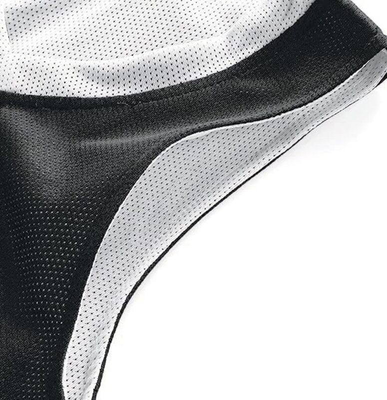 4 Packs Breathable Mesh Reversible Basketball Practice Jersey for Team Scrimmage