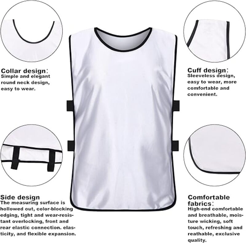 Lightweight Mesh Training Scrimmage Vests