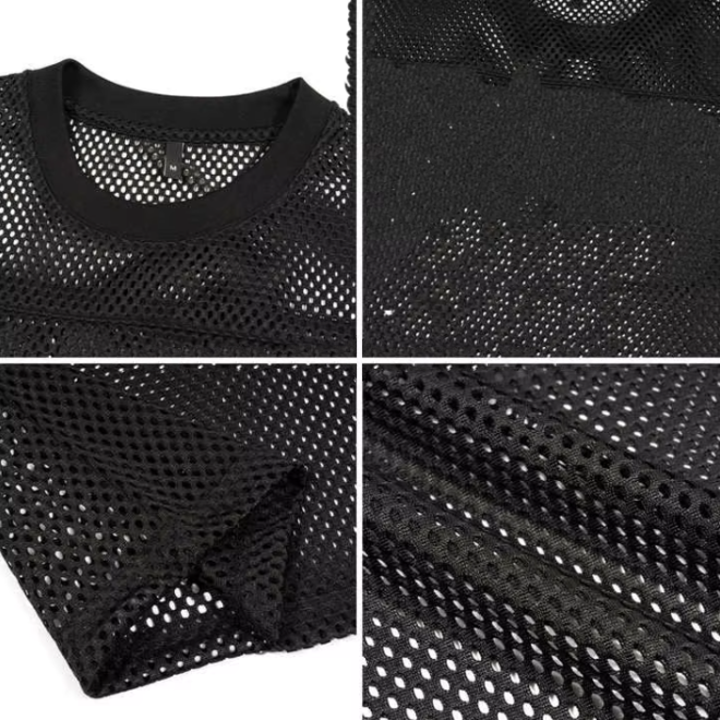 Single Layer Mesh Fan Jersey