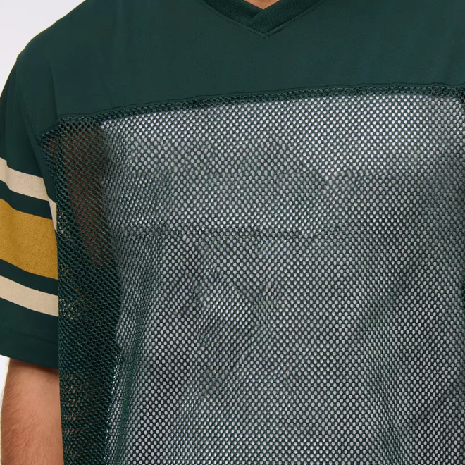 Stylish Short Sleeve Breathable UV Protection Mesh Rugby Fan Jersey