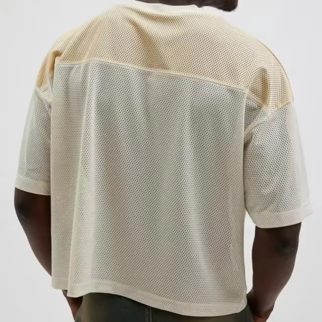 Patchwork Mesh Rugby Jersey