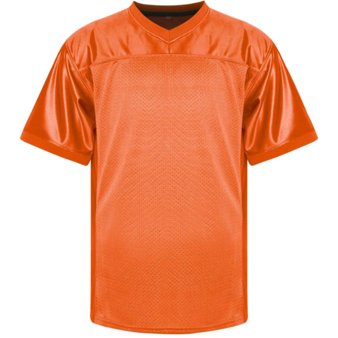 Mesh Breathable Unisex Short Sleeve Football Jersey